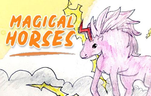 Magical Horses Art Class
